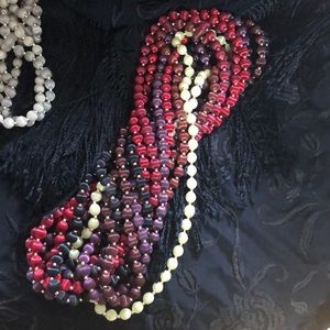 Vintage silk beads